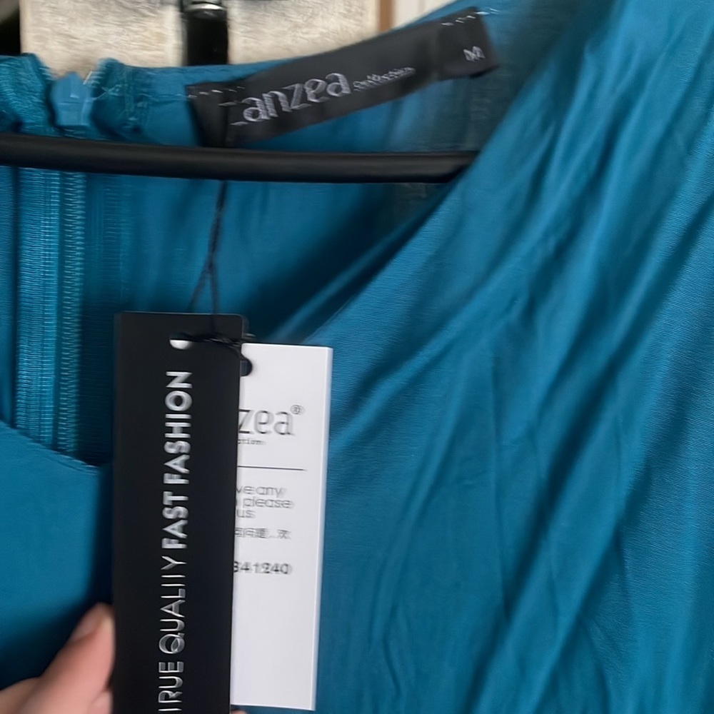 Zanzea turquoise dress - Size medium